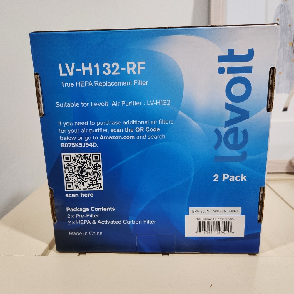 Levoit True HEPA Replacement Filters